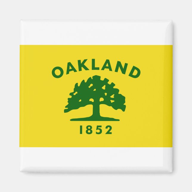 Oakland Kalifornien Magnet (Framsidan)