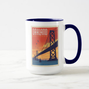 Oakland, Kalifornien Mugg