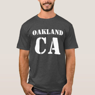 Oakland Kalifornien utslagsplatsskjorta T Shirt