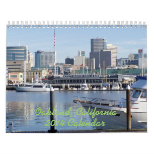 Oakland Kalifornien väggkalender 2014 Kalender