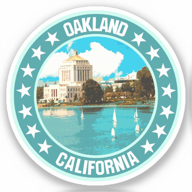 Oakland Klistermärken (Framsida)