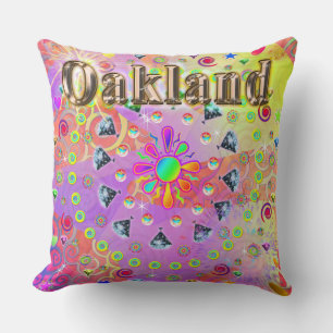 Oakland Lucky Golden Pillow Kudde