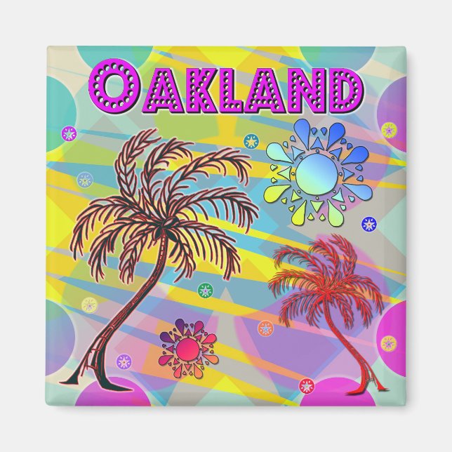 Oakland Lycklig och Hope Magnet (Framsidan)