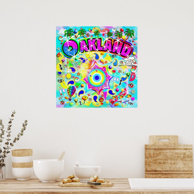 Oakland Mystic Dans  Poster (Kök)