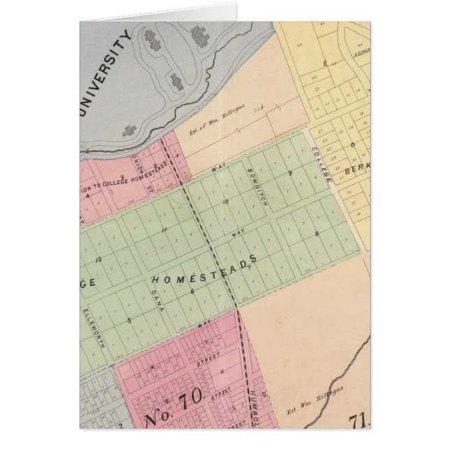 Oakland, närhet 16 hälsningskort (Framsidan)