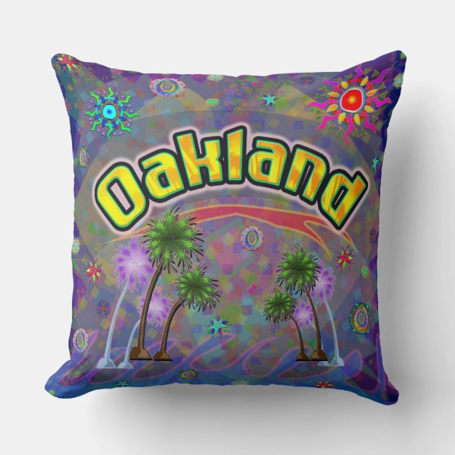 Oakland Noble Voyage Pillow Kudde (Framsida)