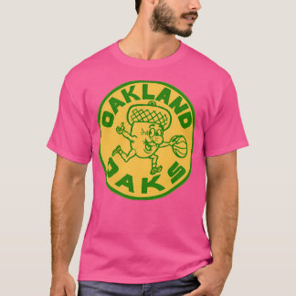 Oakland Oaks Vintage Basketball Logotyp Aba T Shirt