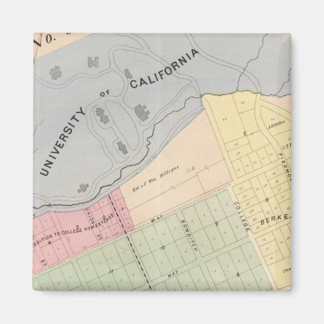 Oakland, område 16 magnet (Framsidan)