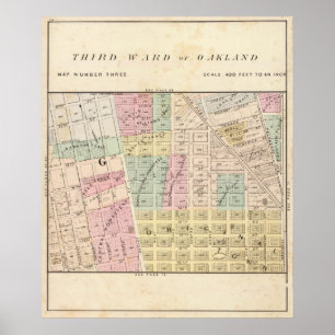 Oakland, område 3 poster