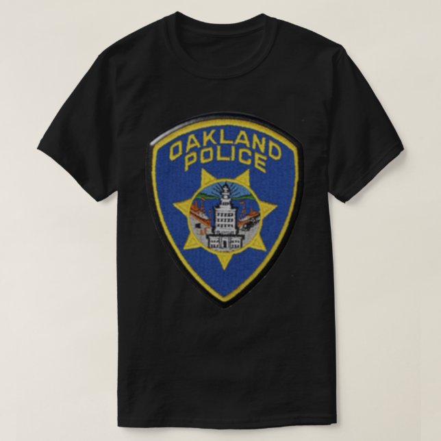 Oakland Police T Shirt (Design framsida)