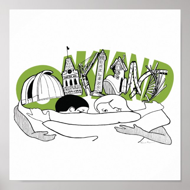 Oakland Poster (Framsidan)