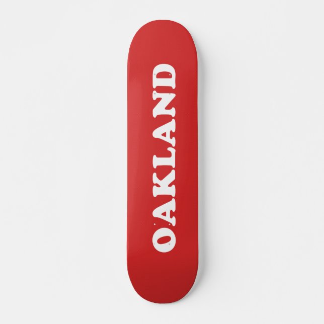 Oakland Skateboard Bräda 21,5 Cm (Framsida)