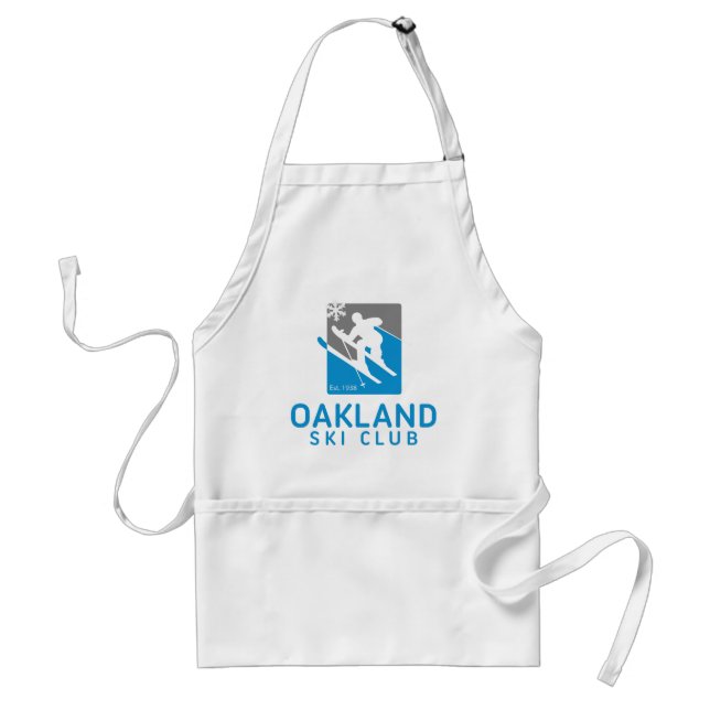 Oakland skidar klubben förkläde (Framsidan)