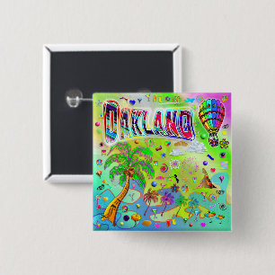 Oakland Timless Melody Button Knapp