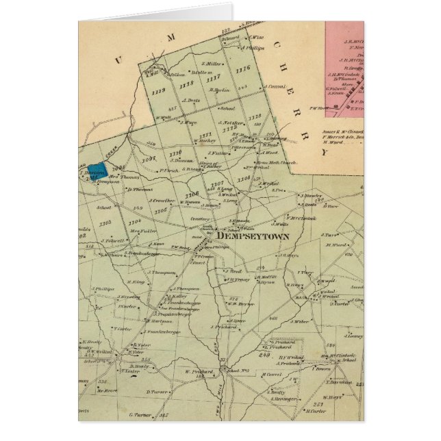 Oakland Township Hälsningskort (Framsidan)