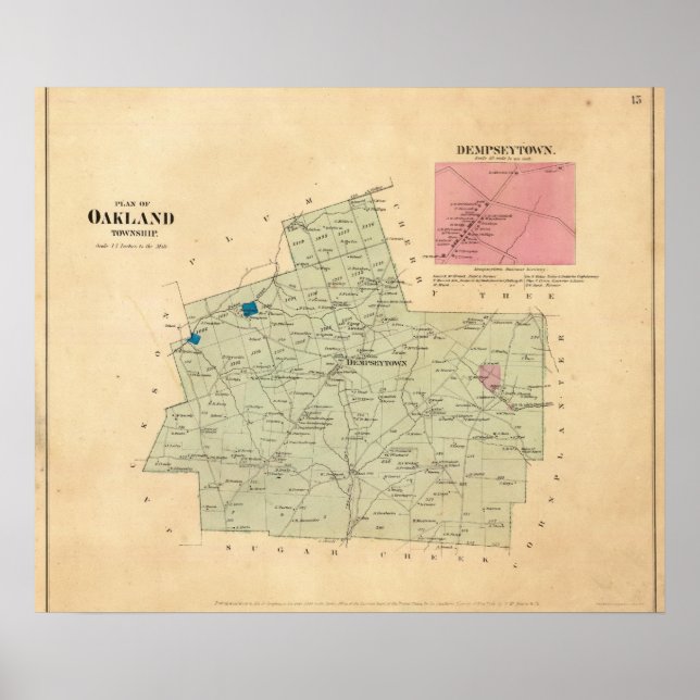 Oakland Township Poster (Framsidan)