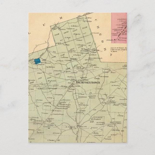 Oakland Township Vykort (Framsida)