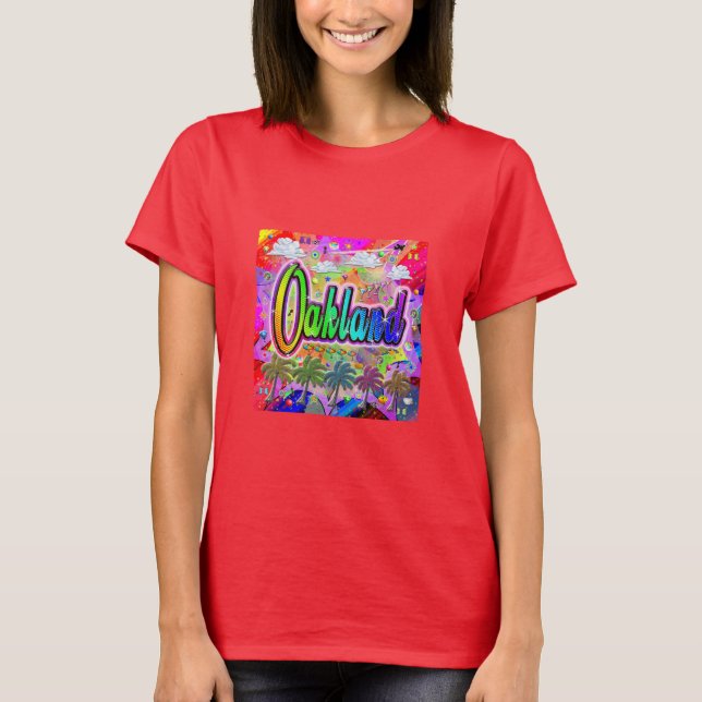 Oakland Vista Express T-Shirt (Framsida)