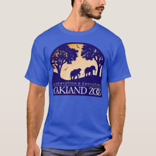Oakland Zoo Conservation Logotyp 1 T Shirt