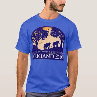 Oakland Zoo Conservation Logotyp 1 T Shirt
