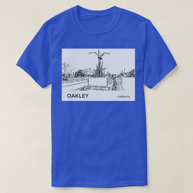 Oakley California TShirt T Shirt (Design framsida)