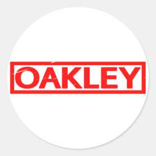 Oakley Frimärke Runt Klistermärke