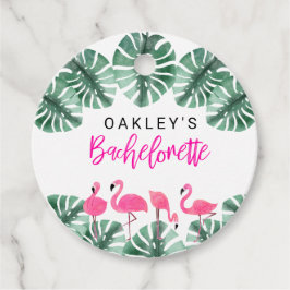 OAKLEY Shock rosa Tropical Flamingo Bachelorette Gåvor Etiketter