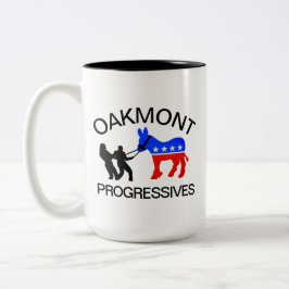 Oakmont Progressives Två-Tonad Mugg