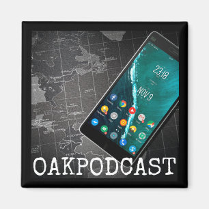 Oakpodcast magnet