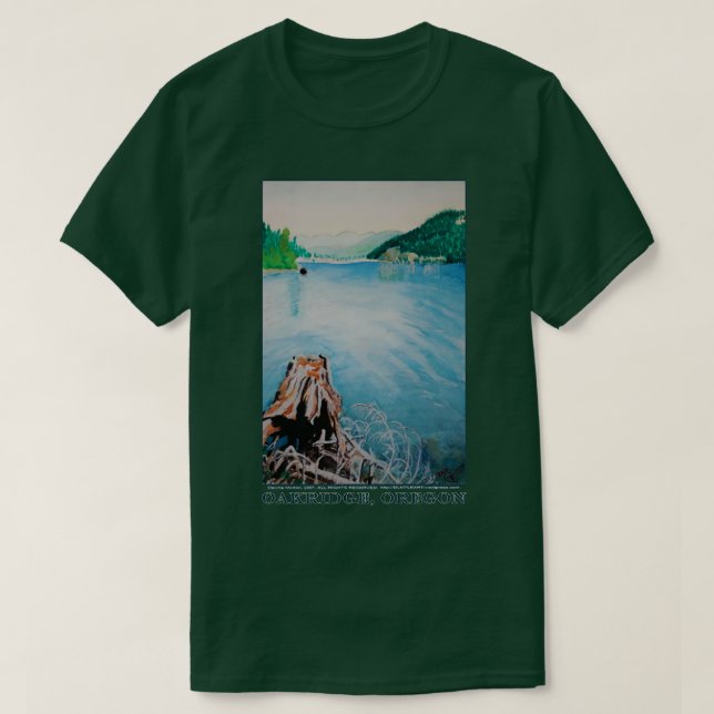 Oakridge Reservoir 4 T Shirt (Design framsida)