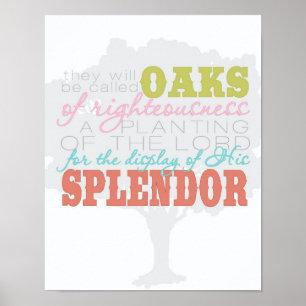 oaks av righteousnessaffischtrycket (karnevalet) poster