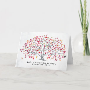 Oaks Christian School Class of 2018 Note Card Anteckningskort