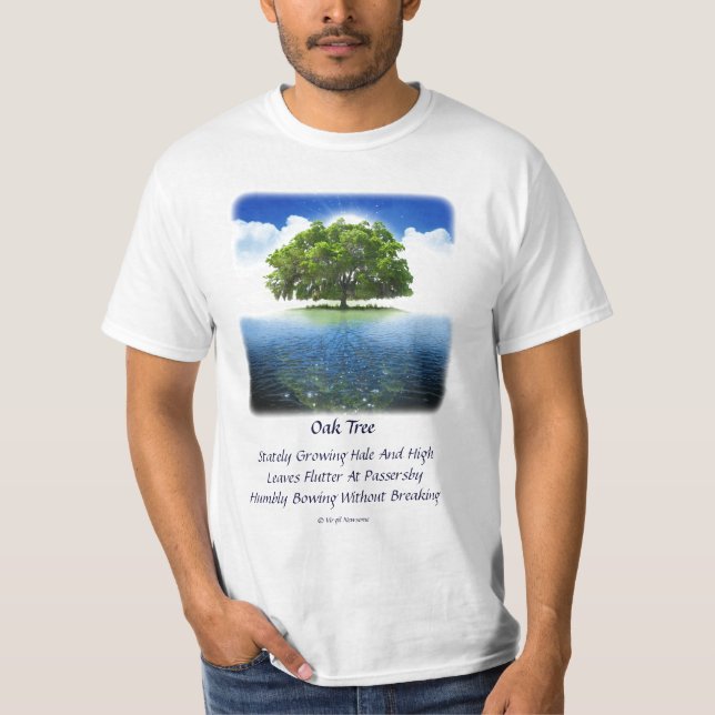 Oakträd T Shirt (Framsida)