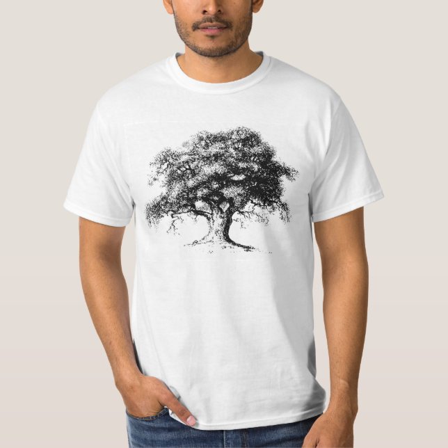 Oakträd T-shirt (Framsida)