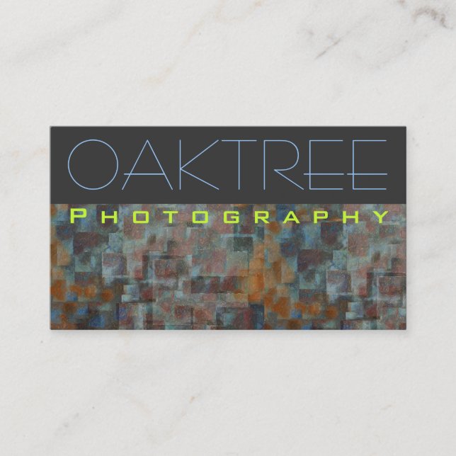 "Oaktree ", Visitkort (Framsida)