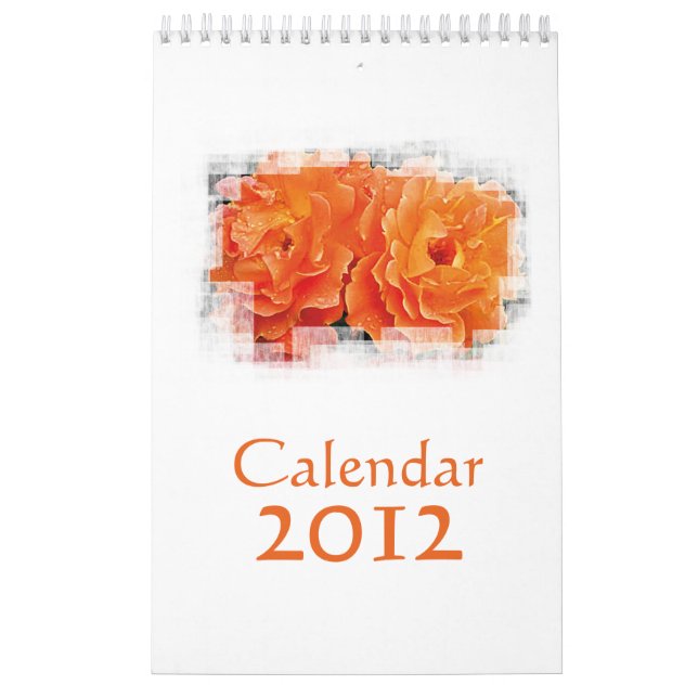 Oaktsam Orange Kalender (Omslag)