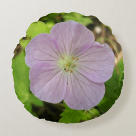 Oakwood Metropark Vild Geranium Rund Kudde