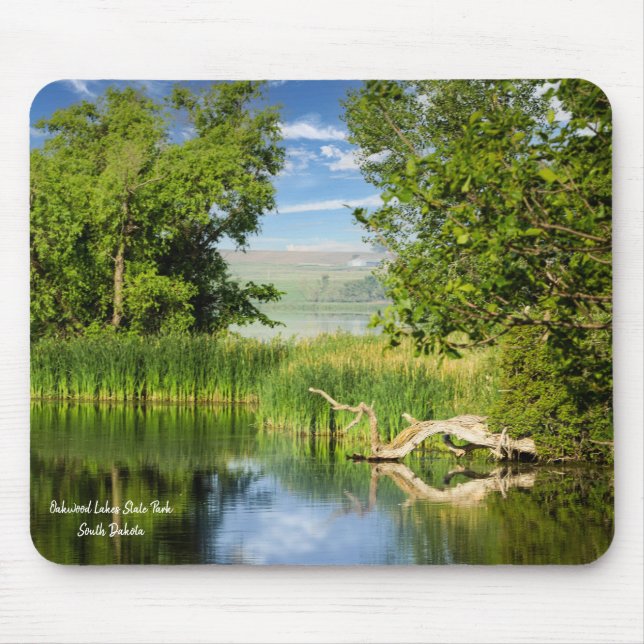 Oakwood Sjöar State Park Mousepad Musmatta (Framsidan)