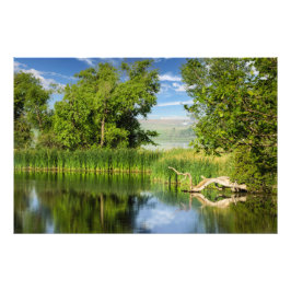Oakwood Sjöar State Park South Dakota Skriv ut Fototryck