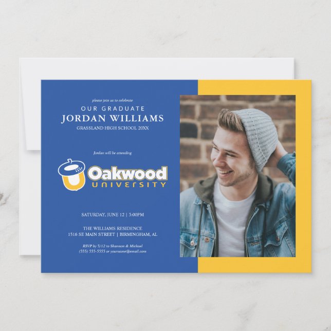 Oakwood University-examen Meddelande (Framsida)