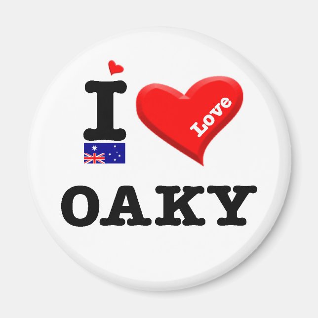OAKY - I Kärlek Magnet (Framsidan)