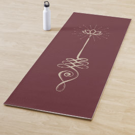 Oalome Plain Background - Vin + Dove Yoga Mat
