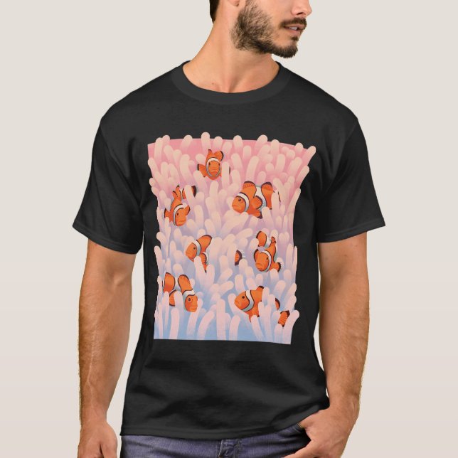 Oändlig Anemon T Shirt (Framsida)