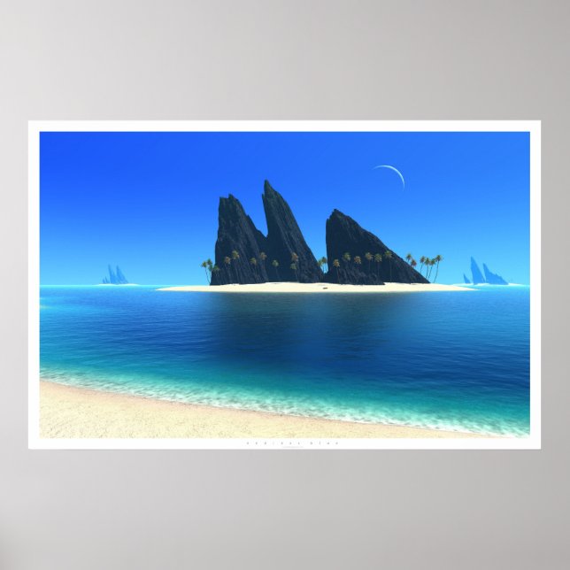 Oändlig blå poster (Framsidan)