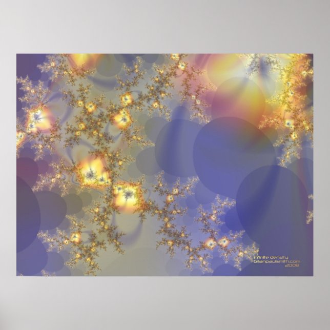 Oändlig densitet Poster (Framsidan)