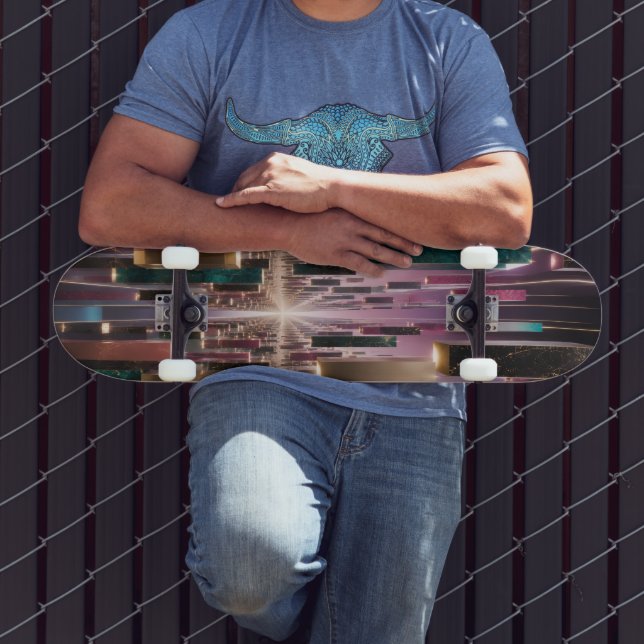 Oändlig Flytande Monolit Korridor  Mini Skateboard Bräda 18,5 Cm (Utomhus 3)