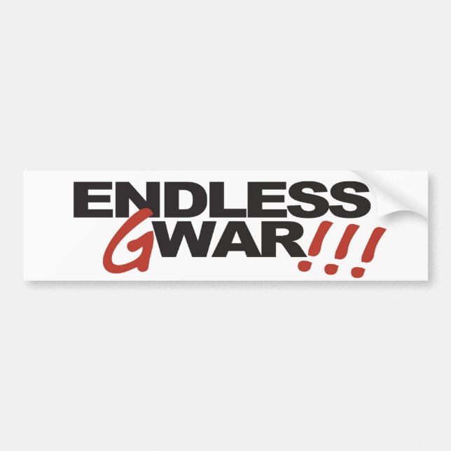 Oändlig Gwar Bildekal (Framsidan)