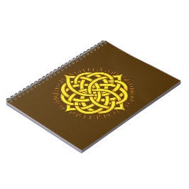Oändlig Harmoni: Sakral Mandala Kelter Symbol Kons Anteckningsbok