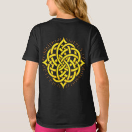 Oändlig Harmoni: Sakral Mandala Keltisk Symbolkons T Shirt