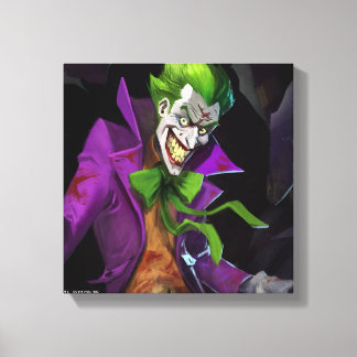 Oändlig Joker-illustration av kris Canvastryck